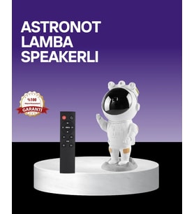 Dekoratif Ve Fonksiyonel Astronot Projeksiyon Aydınlatma