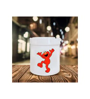 Susam Sokağı Elmo Temalı Seramik Küllük