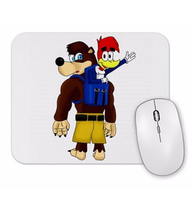 Banjo E Pica Pau Mouse Pad