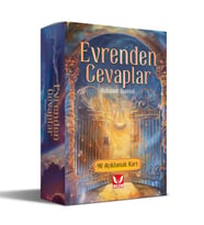 Evrenden Cevaplar Tarot Kehanet Destesi / 90 Açıklamalı Evet Hayır Belki Kartı (Krem)