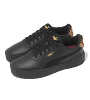 Puma 40264202 Carina 3.0 Animal Flair Kadın Günlük Spor Ayakkabı (Siyah)