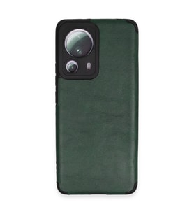 Xiaomi Mi 13 Lite Kılıf Loop Deri Silikon - Yeşil