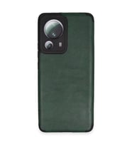 Xiaomi Mi 13 Lite Kılıf Loop Deri Silikon - Yeşil