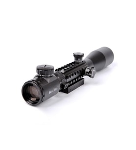 3-9x32 Zoomlu Av Tüfeği Dürbünü Çift Işık Kaynaklı Kızaklı