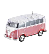 1967 Model T1 Klasik Vosvos Minibüs Bluetooth Hoparlör Fm Radyo USB Tf Aux Destekli Speaker (Kırmızı)