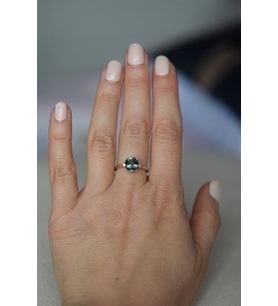 JADE NİŞAN  DOĞAL TAŞ YÜZÜK - AK439