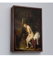 Çerçeveli Archibald Thorburn - Sülün Tablosu - TemmincksTragopan (Altın)