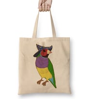 Gouldian Finch Wizard 01 Bez Çanta Uzun Saplı