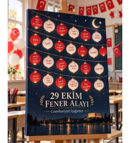 Cumhuriyet Fener Alayı Dilek Panosu - 29 Ekim Sınıf Etkinliği