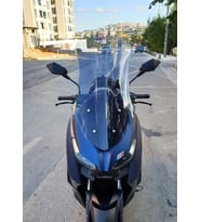 MOTOCAM Arora Max PRO 125 Ön Cam 2023-2026 Model 65cm Füme Renkli 4mm ORTA BOYLU