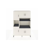 Hyperion Dolap 9 Raflı 6 Kapaklı 132x44x195 Aytaşı-Aytaşı/Antrasit