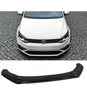 Vw Polo Mk5 Gtı Tampon Ön Lip Parlak Siyah Plastik Ön Ek Karlık 2014 2015 2016 2017 karlık+bodykit+ek