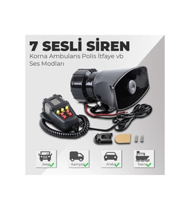 SESLİ SİREN UNİVERSAL