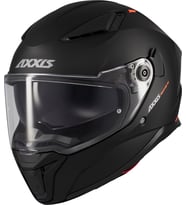 Motosiklet Kask Panther SV Matt Black Full Face Güneş Vizörlü ECE 22.06R Motor Kaskı