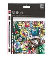 Marabu Graphix Mega Mash Aqua Pen Set 12 Renk