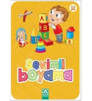 Sevimli Boyama - Sarı