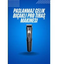 Northcity Profesyonel Şarjlı Ense Kesme Makinesi ve Saç Tıraş Makinesi - Taşınabilir