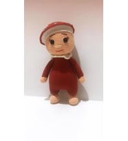 Buse Bebek Amigurumi Organik Oyuncak