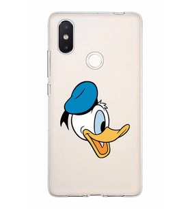 Xiaomi Mi 8 Se Uyumlu Kapak Donald Duck Tasarımlı Şeffaf Silikon Kılıf