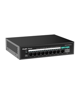 RUIJIE REYEE 8port RG-ES110GS-P-L GIGABIT 1-UPLINK 1-SFP 120W YÖNTİLEMEZ POE SWITCH