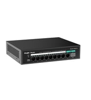 RUIJIE REYEE 8port RG-ES110GS-P-L GIGABIT 1-UPLINK 1-SFP 120W YÖNTİLEMEZ POE SWITCH