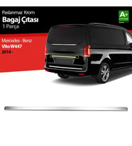 Mercedes Vito Uyumlu W447 Krom Bagaj Çıtası 2014 Üzeri