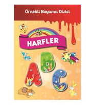 Örnekli Boyama - Harfler