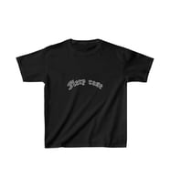 Çocuk Unisex Baskılı T-Shirt - Siyah