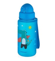 UZSPACE MATARA TRITAN SOFT TOUCH PİPETLİ 3024 400 ML AURORA BLUE-CROCODILE