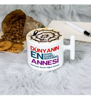 Dünyanın En Güzel, Sabırlı Annesi Latte Fincanı