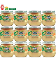 Hero Baby Kavanoz Maması 120GR Organik Kayısılı Muzlu (12 li Set)