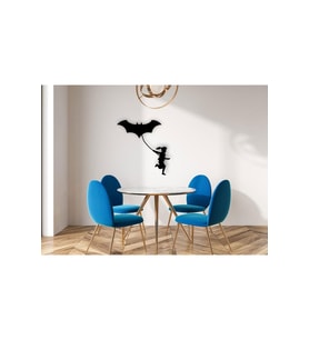Batman Uçurtma Tablo Mdf Lazer Kesim