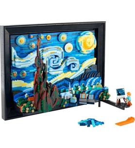 LEGO Ideas 21333 Vincent Van Gogh - Yıldızlı Gece (2316 Parça)