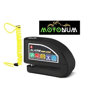 Motosiklet Alarmlı Disk Kilidi - Hatırlatma Kablolu  M0002