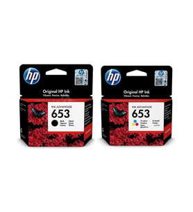 Hp 653 3YM75AE / 3YM74AE Avantaj Paket Orjinal Kartuş / Hp Deskjet 6075 / 6475