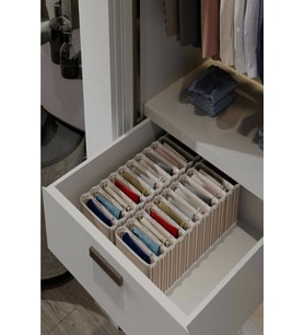 11 Bölmeli Dolap ve Çekmece Içi Düzenleyici Akordiyon Organizer M-00500 (1 Adet)