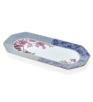 LAMEDORE TEA DELİGHT 33 CM KAYIK TABAK CONTRAST COLOR REGENCY DAMASK 1 ADET