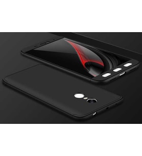 Xiaomi Redmi Note 4x Kılıf Zore Ays Full Koruma Kılıf (Siyah)