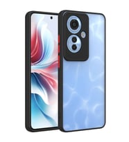 Oppo Reno 11F 5G Uyumlu Kılıf Zore Hux Kapak (Siyah)