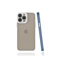 Apple iPhone 13 Pro Max Uyumlu Kılıf Zore Mima Kapak (Lacivert)