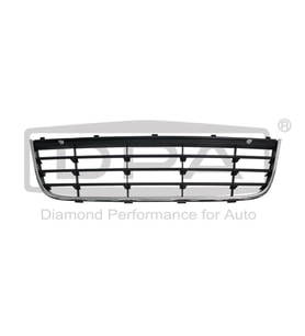 1K0853677C Tampon Izgarası Orta Krom -Golf 2006-2009 - Jetta 2006-2010