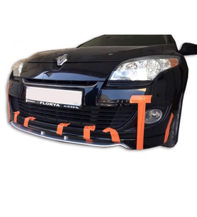 Renault Megane 3 Ön Tampon Eki 2 Parça Plastik Boyasız