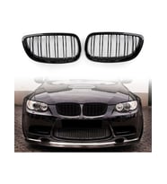 Bmw E92 Coupe Lci 2009-2012 Uyumlu  M3 Parlak Siyah Ön Panjur