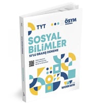 TYT SOSYAL BİLİMLER 10'LU Branş Denemeleri  Video Çözümlü  ÖSYM Tarzında (Çok Renkli)