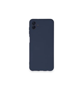Samsung Galaxy A04 Kılıf Nano İçi Kadife Silikon - Lacivert