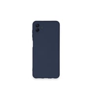 Samsung Galaxy A04 Kılıf Nano İçi Kadife Silikon - Lacivert