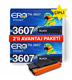 TN-3607 / Brother MFC-L6710DW Çipli Muadil Toner - 2'li Avantaj Paket