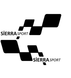 SİERRA sport Etiket Yapıştırma 30cmx11cm MMD300