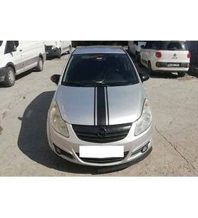 Opel Corsa Uyumlu D (2006-2011) Batman Yarasa Ayna Kapağı (Parlak Siyah)