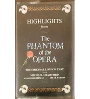 (Plak Değildir KASET tir) Highlights From The Phantom Of The Opera Kaset